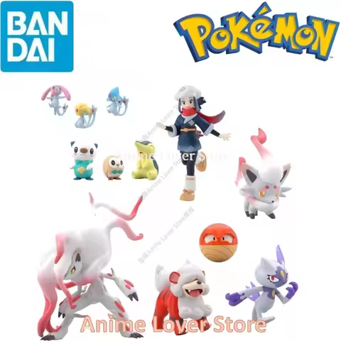In Stock Bandai POKEMON Scale World Hisui Region Akari Cyndaquil Rowlet Oshawott Zoroark Zorua Sneas