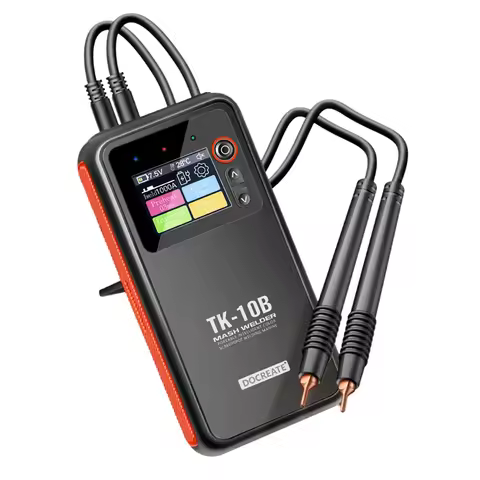Docreate Digital Display Spot Welder DIY Small Spot Welding Machine Handheld Spot Welder