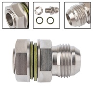 [my]  for Turbo Oil Pan Return / Drain  Adapter Fitting 10AN No Welding Steel