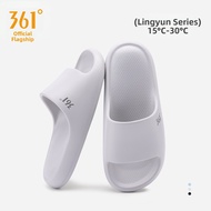 361° | Cushioned Breathable Comfort Thick Bottom Mens Air Cushioned Slides