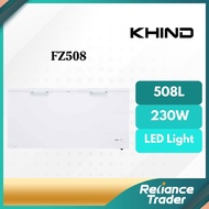 KHIND CHEST FREEZER FZ508 (508L) / FZ708 (708L) / TCL 508L TF-610AW / TCL 708L TF-910AW
