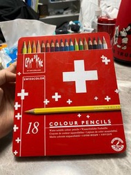 Caran d'ache 18色 水溶性顏色筆 18 Colors Water-soluble Color Pencils