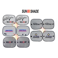 Sunshade [2pcs] Ralliart / Eontech / Proton / Wira , Ready Stock, Car Side Window Sunshade , Sun Pro