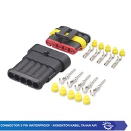 Waterproof Cable Connector - 5 Pin Waterproof Connector