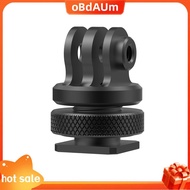 Camera for 13 Action 4 Cold Shoe Adapter with 360° Adjustment and 1/4 Inch Screw Hole
