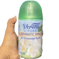 Verona​ รีฟิล สเปรย์​ automatic refill spray ขนาด 250ml. สเปรย์ปรับอากาศใช่กับเครื่องหลายแบรนได้