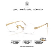 RayBan X ASAP Rocky 0RX3929 rimless drill frame, genuine metal oval shape, fullbox