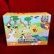 Zoo Animals Jumbo Floor Puzzle