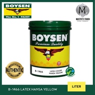 BOYSEN LATEX HANSA YELLOW 1LITER