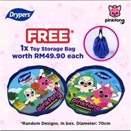 Drypers Pinkfong Storage Bag 70cm #pinkfong#babyshark