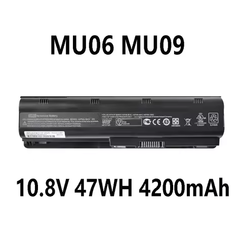 MU06 593562-001 593553-001 10.8V 47Wh Laptop Battery For HP Compaq Notebook 593554-001 593554-001 fo