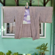 Kimono Haori Brown Japanese Vintage (defect)