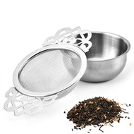 Stainless Steel 6.5CM Tea Strainer with Bottom Cup Creative Tea Strainer Tea Strainer Strainer Tea S