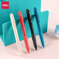 Deli Gel Pen 0.5mm Press Sign Pen Writing Stationery Office & School Supplies S08