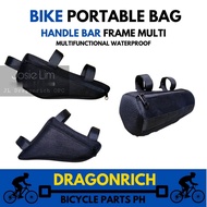 Bike Handlebar Bag Frame Waterproof Multifunctional Portable Shoulder Bag Bike