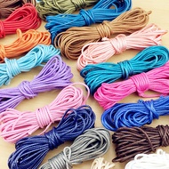 5 Meters Korean Waxed Cord 1.5mm/2mm Thick Polyester Cord