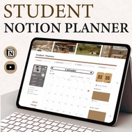 ⚡️INSTANT⚡️Notion Student Planner - Academic Planner Notion,School Life Planner,All-in-One Template,
