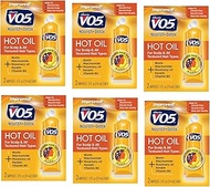 Alberto VO5 Moisturizing Hot Oil Treatment, 0.5 Ounce, 2-Count Tubes (Pack of 6)