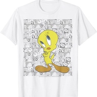 Makeyoushine X Generation90 Looney Tunes Tweety Bird Comic Portrait T-Shirt Clothes for Men Women Un