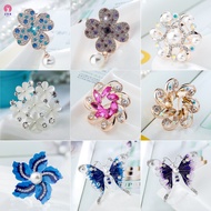 High-End Three-Ring Silk Scarf Buckle Clothes Corner Buckle Bow Tie Buckle Bow Buckle Graceful Luxur