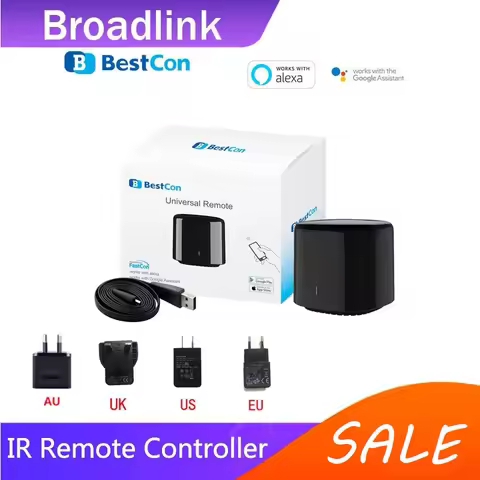 Broadlink Bestcon RM4C Mini 1/2/3/4 pcs Universele 4G Wifi IR Afstandsbediening Compatibel Alexa Goo