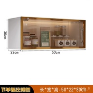 Kitchen Wall-Mounted Wall Cupboard Lower Storage Cabinet Seasoning Shelf Multifunctional Rack Hand-Made Wall Cupboard Wa