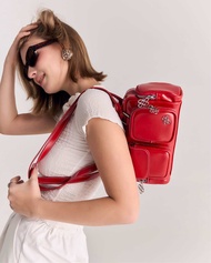 PATH T CHA - (📍พร้อมส่งทุกสี) กระเป๋าสะพาย HEDI COLLECTION (มีช่องใส่ของ 8 ช่องรอบใบ)