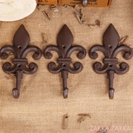 [HOME] Cast Iron Royal Hook 2 Hooks Clothes LOFT Retro Groceries B & Restaurant Bar Cafe Clothing St