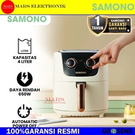 SAMONO AIR FRYER 4 LITER SW-AFW04 - LOW WATT - AIR FRYER SAMONO - 650 WATT - ELECTRIC FRYER 7 COOKIN