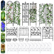 2~5Pcs Strong Garden Trellis Vines Decorative Garden Fence Animal Barrier Panels