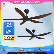DEKA X-ONE 5 Blades Remote Control Ceiling Fan DR55 Kipas Siling 5 Bilah electric fan cooling fan