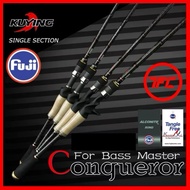 KUYING Conqueror Baitcasting Fishing Rod Joran Pancing Baitcast BC Casting