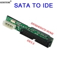 KEBETEME Bộ Chuyển Đổi Sata Sang IDE 2.5 Sata Cái Sang 3.5 Inch IDE Đực 40 Pin Cổng 1.5Gbs Hỗ Trợ AT