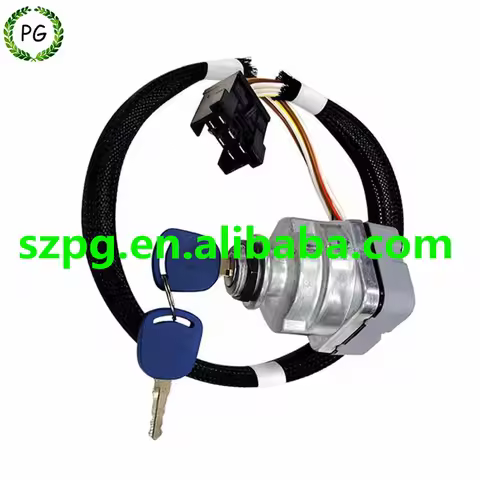 87561528 Ignition Switch for New Holland Tractor 5640, 6640, 6640O, 7740, 7740O, 7840, 7840O, 8160, 