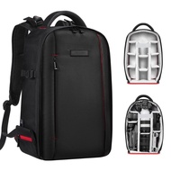 K&F Concept Waterproof Camera Backpack with Laptop Tripod Compartment