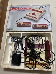 出售中古二手正常任天堂日版紅白機已經改咗AV輸出