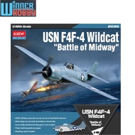 Academy 12355 Grumman F4F-4 Wildcat-Battle of Midway 1942 (NEW TOOLING) 1/48