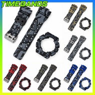 BNB GA100 GA110 GD100 G Shock Strap Bezel Set Tali Jam Resin Watch Band Camo Replacement Accessories