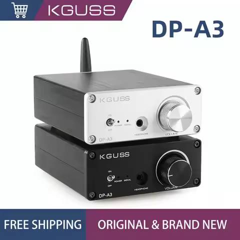 KGUSS DP-A3 QCC5125 Bluetooth 5.0 Digital Power amplifier LDAC PCM5102 DAC Headphone amplifier TPA32
