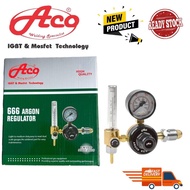 (ACS-NK-666-AR) ACO ARGON GAS MIG FLOW METER WELDING WELD FLOW METER REGULATOR - R-AR630 ACO ARGON 6