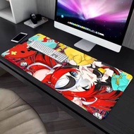 Game H-HololiveS H-Hakos Baelz Animation PC Gaming Mouse Pad Gamer Desk Mats Keyboard Pad Mause Pad 