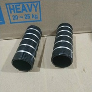 Bmx pegs spur small axle 3/8 black alloy