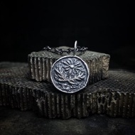 古錢幣印象-太陽與勇氣/純銀項鍊