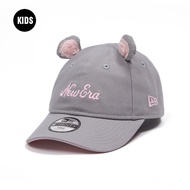 New Era Script Logo Animal Grey Youth 9TWENTY Adjustable Cap