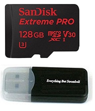 (Sandisk) Sandisk Memory Card Extreme Pro for Gopro- (Color:white)