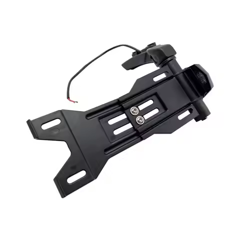 G9-Side License Plate Relocation Kit LED Display Included For Indian Scout Bobber Sixty Rogue Twenty