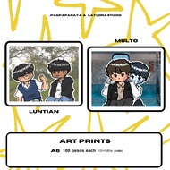 Pagpaparaya Art Prints (Inspired by “Multo” by Cup of Joe)