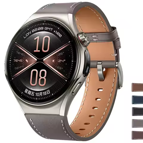 20/22mm Leather Strap For Huawei Watch 6 5 4 Pro Watch Band Strap For GT 7 GT7Pro GT6 GT5 GT4 46mm G