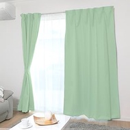 Iris Plaza Drape Curtain, Made in Japan, 78.7 x 93.7 inches (200 x 235 cm), First Class Light Blocki