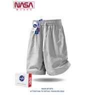 NASA WTAPS Shorts Men's Summer New Style Street Wear Casual Middle Pants All-Match Loose Straight Be